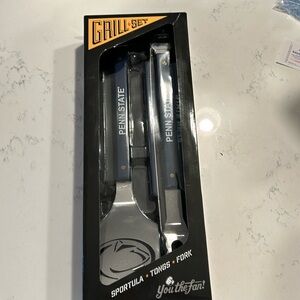 NIB Penn State 3 piece barbecue set tailgating MSRP $40